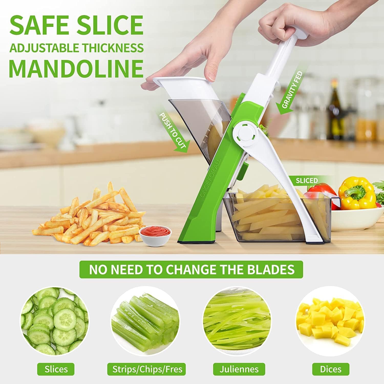 SliceMaster™ - Mandolina Multifuncional de Cocina 24 en 1